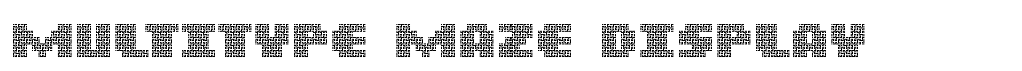 MultiType Maze Display image